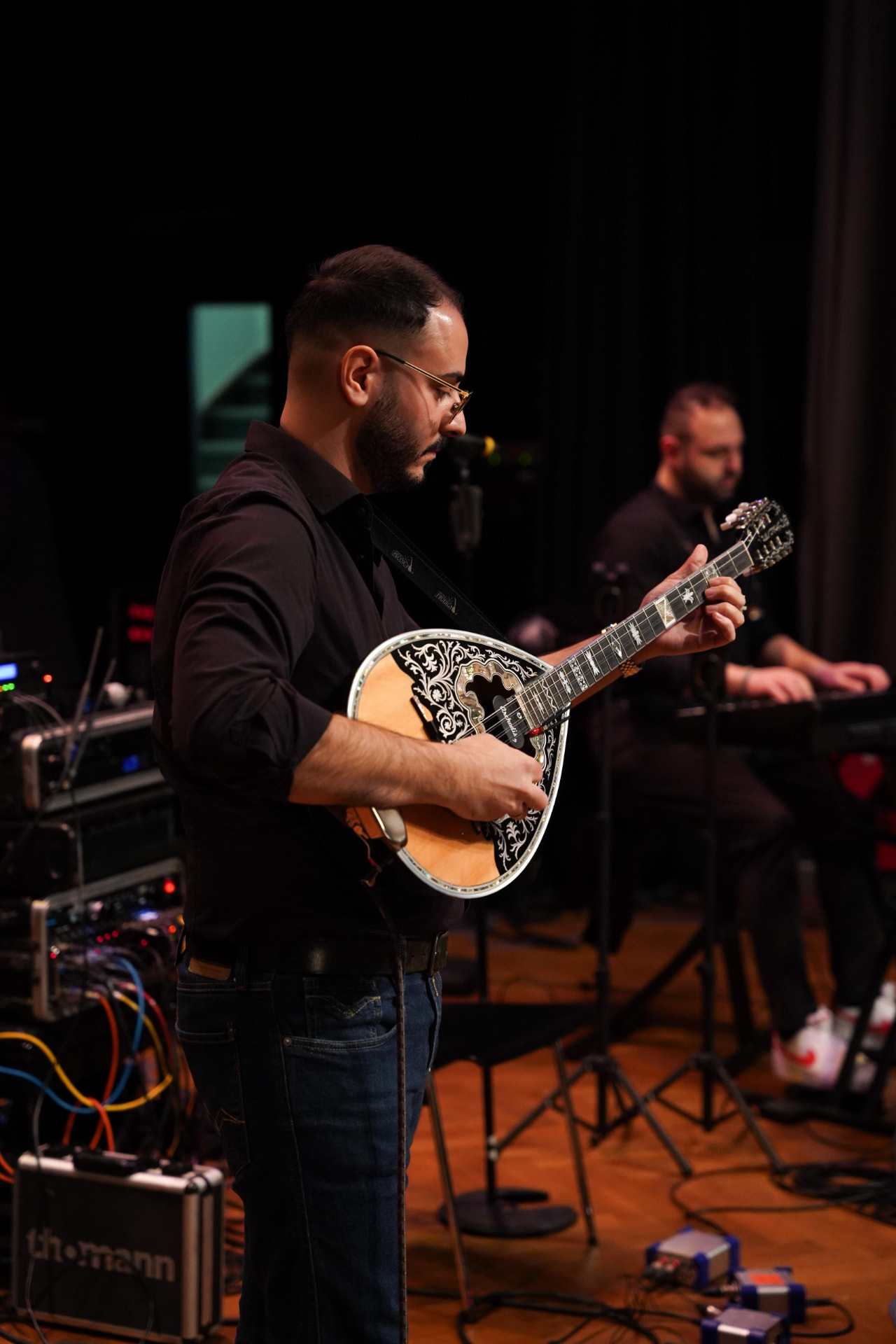 Bouzouki live auf der Bühne